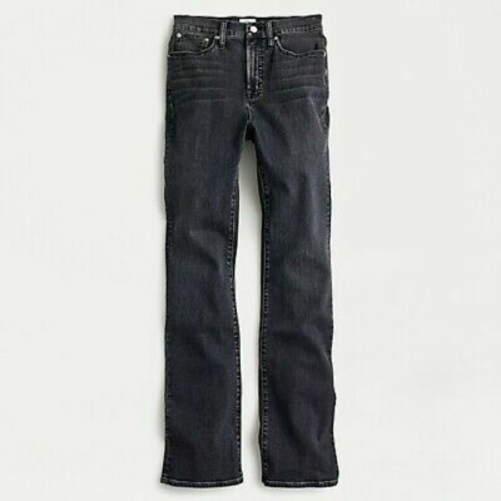 NWT J. Crew Full Length Demi Boot in Washed Black - Picture 4 of 16